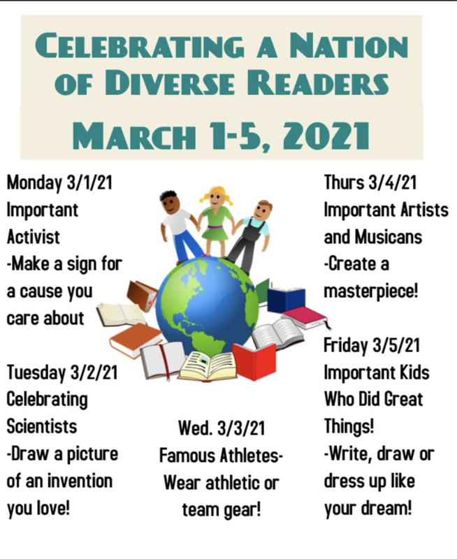 Flyer for diverse readers