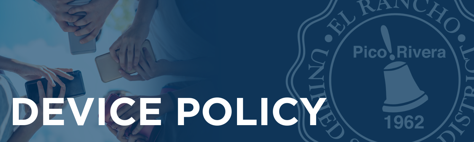 Decorative Banner for District Device Policy Page