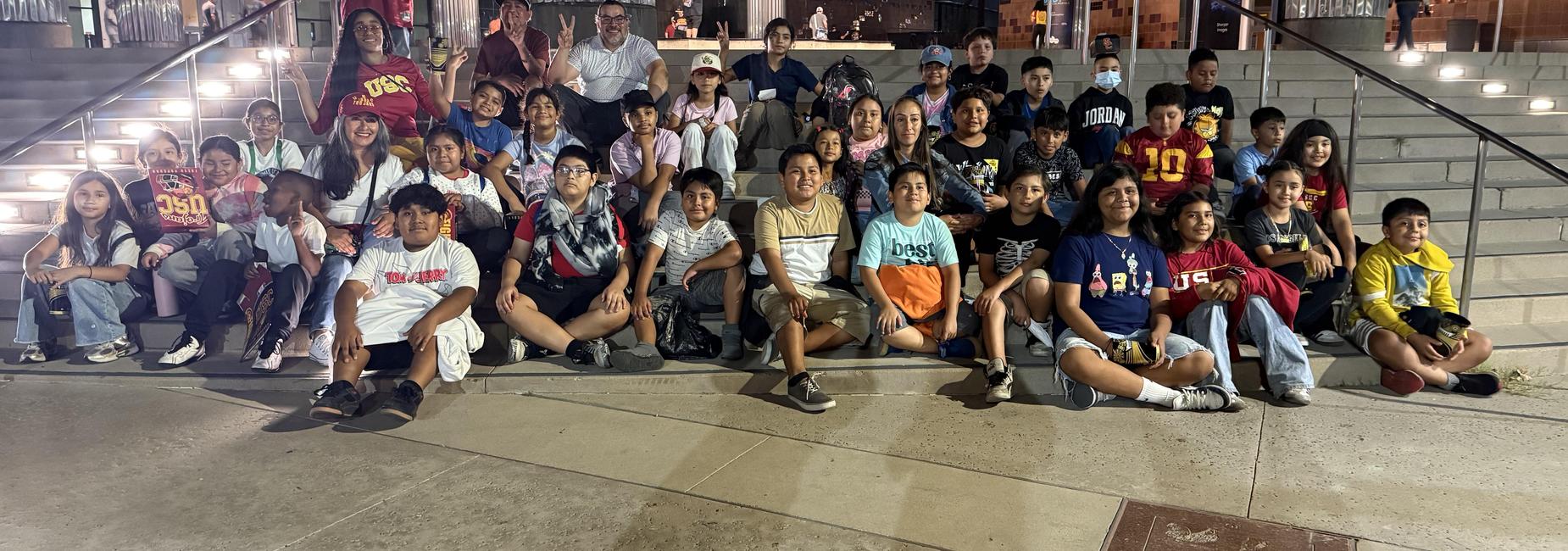 Ascot Elementary at the USC versus Georgia Southern University at the LA Coliseum, Saturday, September 6, 2025
