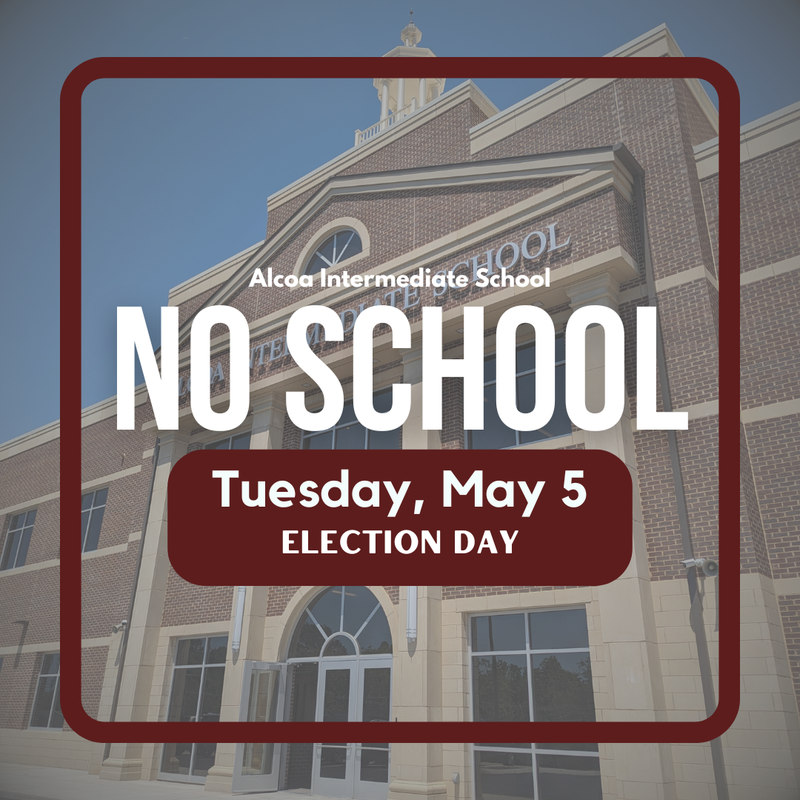 no school graphic for may 5