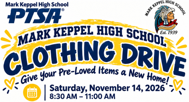 PTSA Clothing Drive: 11/14 Featured Photo