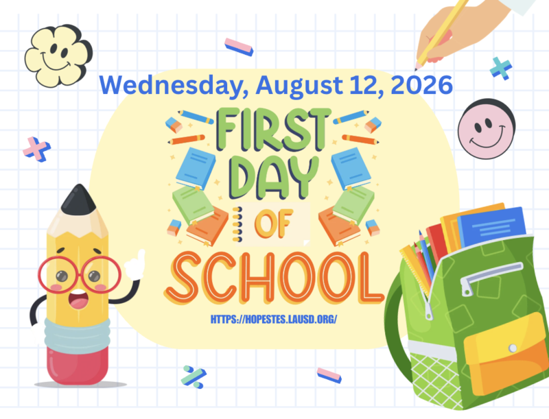 FIRST DAY OF SCHOOL