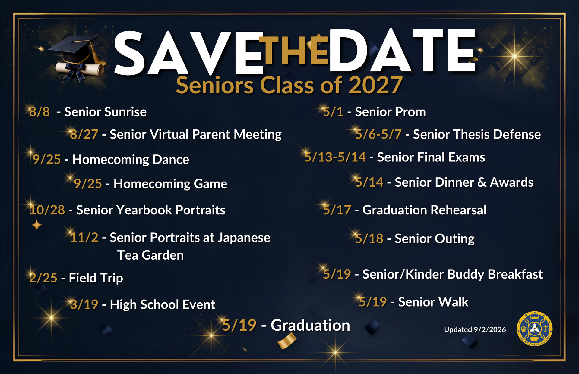Save the Date