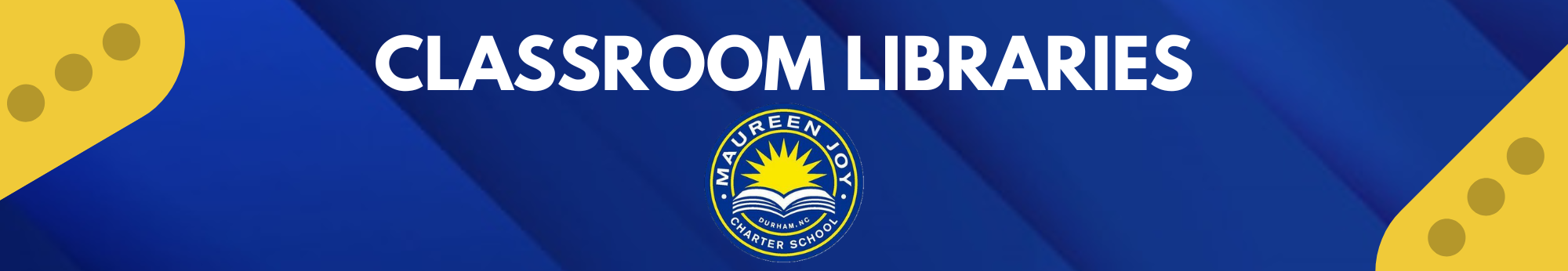 Classroom Libraries banner