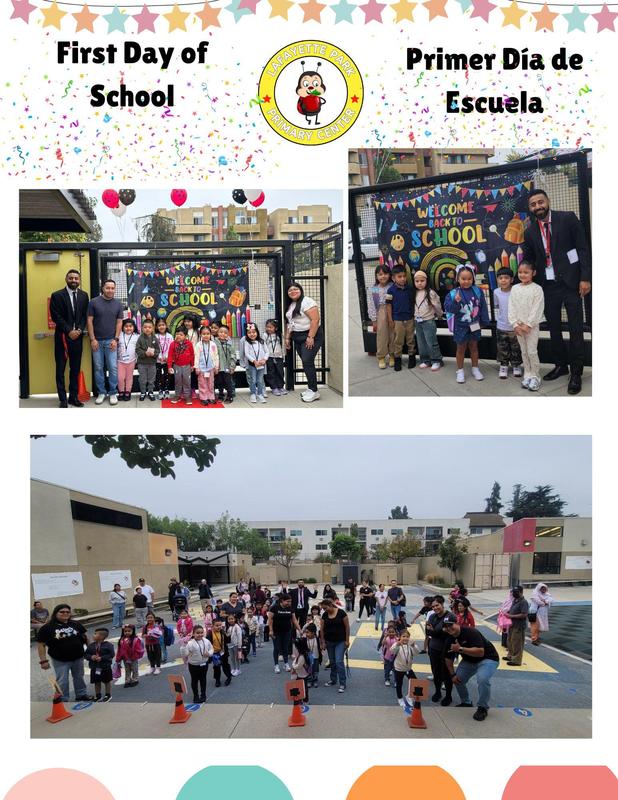 WELCOME TO SCHOOL/BIENVENIDOS A LA ESCUELA