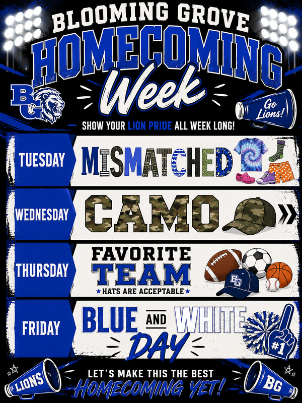 Homecoming Dress Up Days Featured Photo