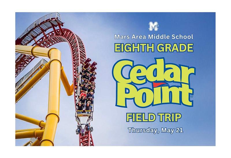 A red and yellow roller coaster on a blue sky background