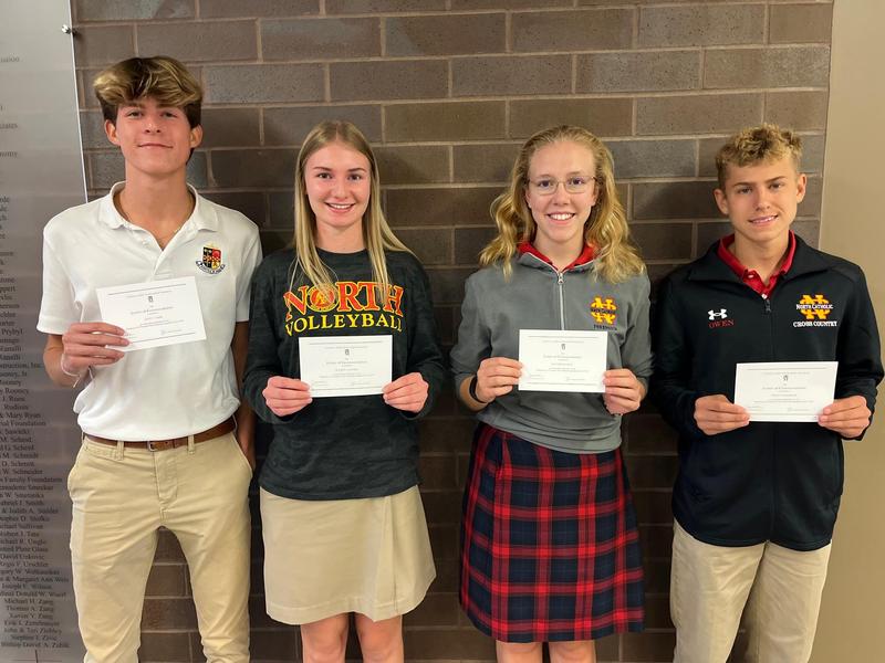 Commended Students for 2023