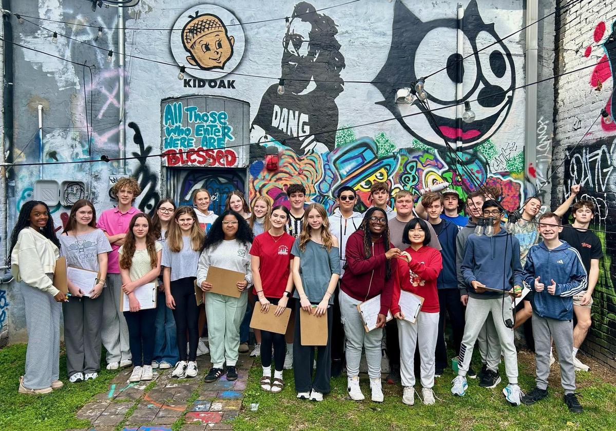 2nd period urban walk class pic