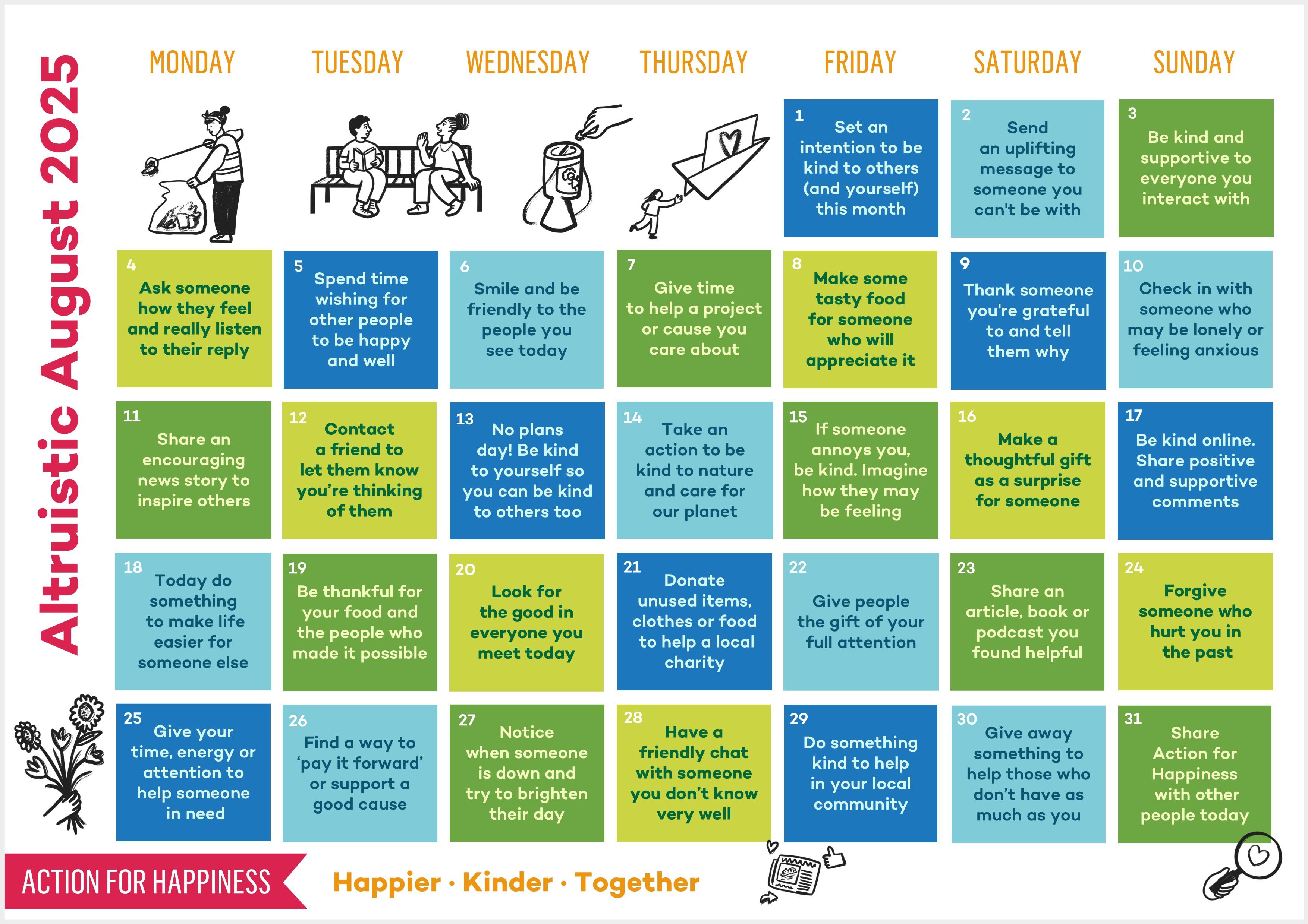 Altruistic August 2025