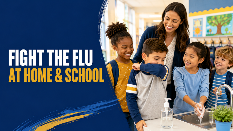Fight the Flu at Home and School Featured Photo