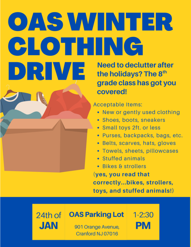 Clothing Drive Poster