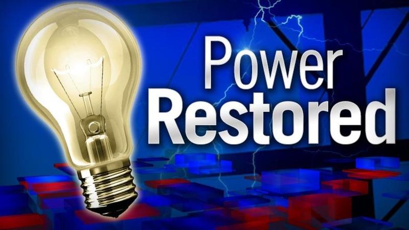 Power restored