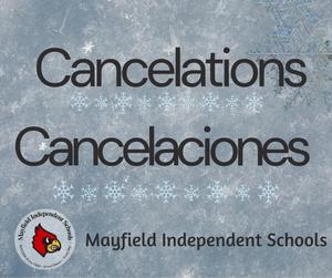 "Cancelations" Graphic
