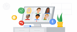 Computer screen people