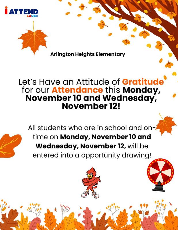 November opportunity drawing