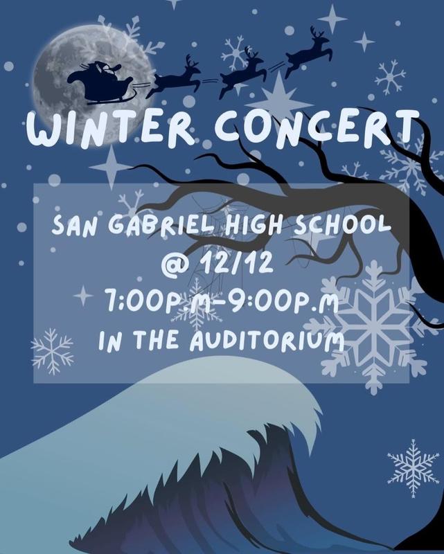Winter Concert - Friday, December 12th
