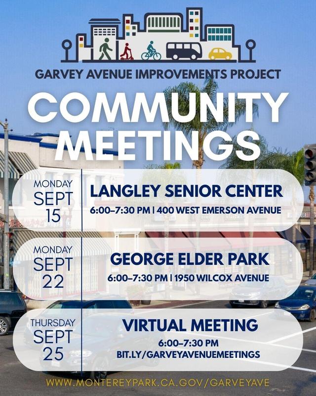 Public Outreach Session: Garvey Ave. Improvement Project Featured Photo