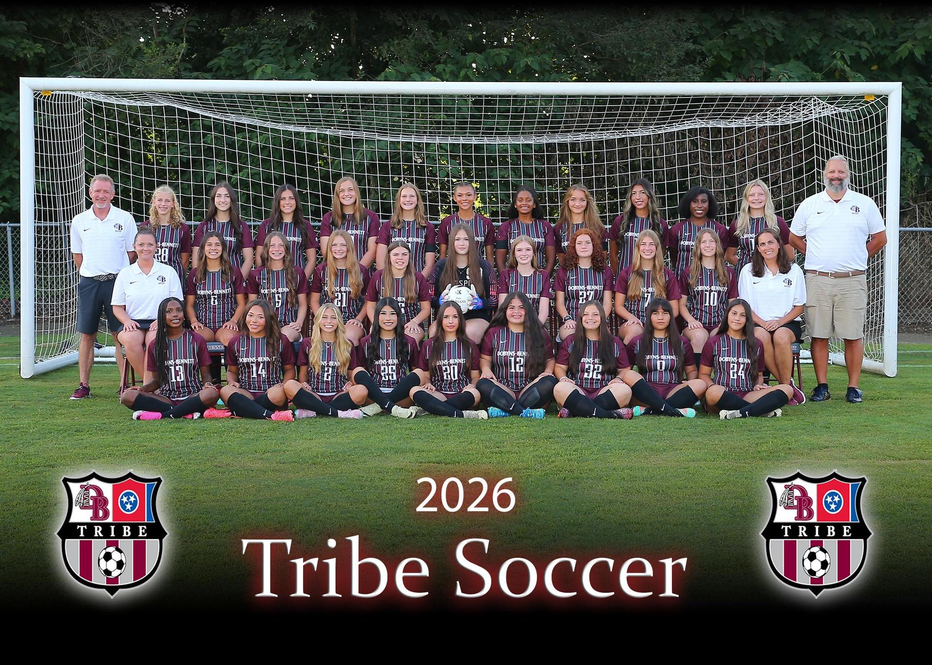 D-B Girls Soccer Team Photo