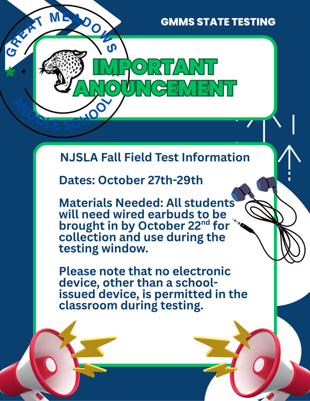 Fall Field Test Information
