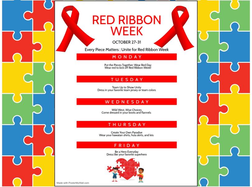 Red Ribbon Week October 27-31