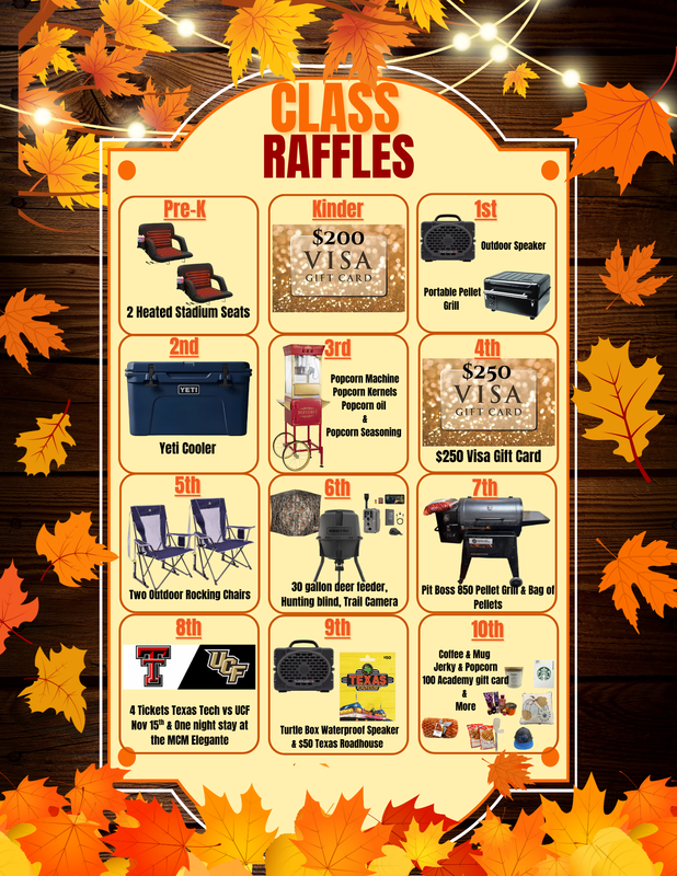 Fall Festival Class Raffles Featured Photo