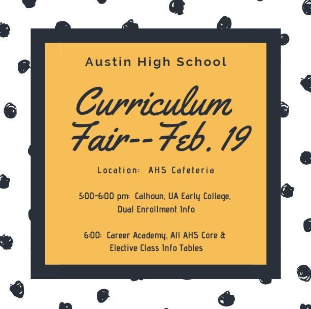 curriculum fair info