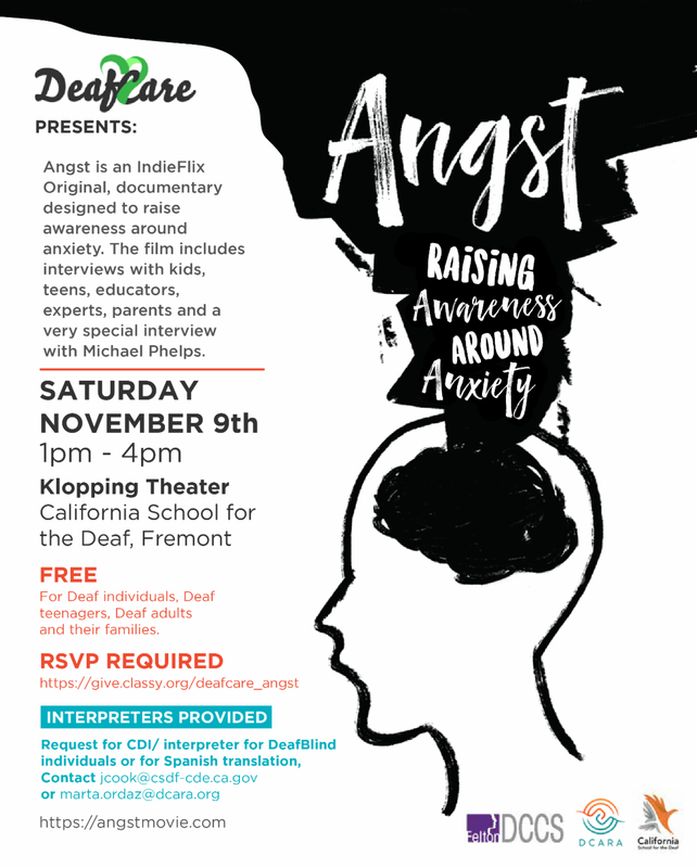 Free to Deaf individuals, Deaf teenagers, Deaf adults and their families