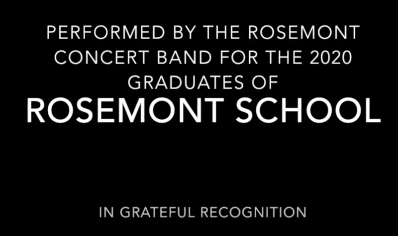2020 Graduation Concert Band: Pomp and Circumstance
