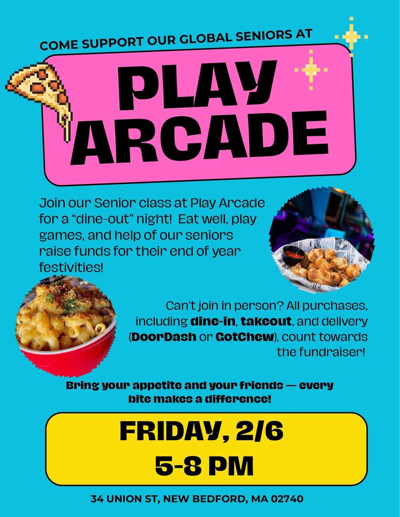 flier for Play fundraiser