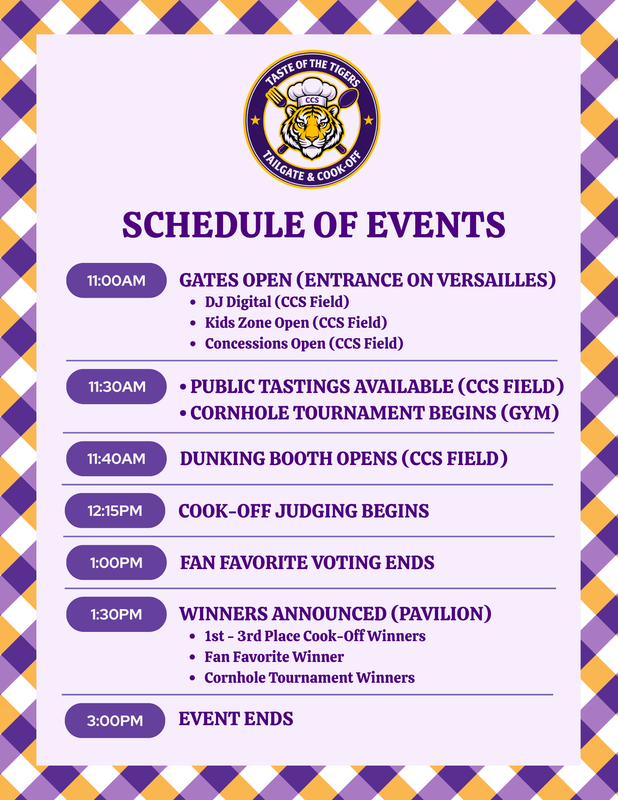 Taste of the Tigers: Schedule of Events Featured Photo