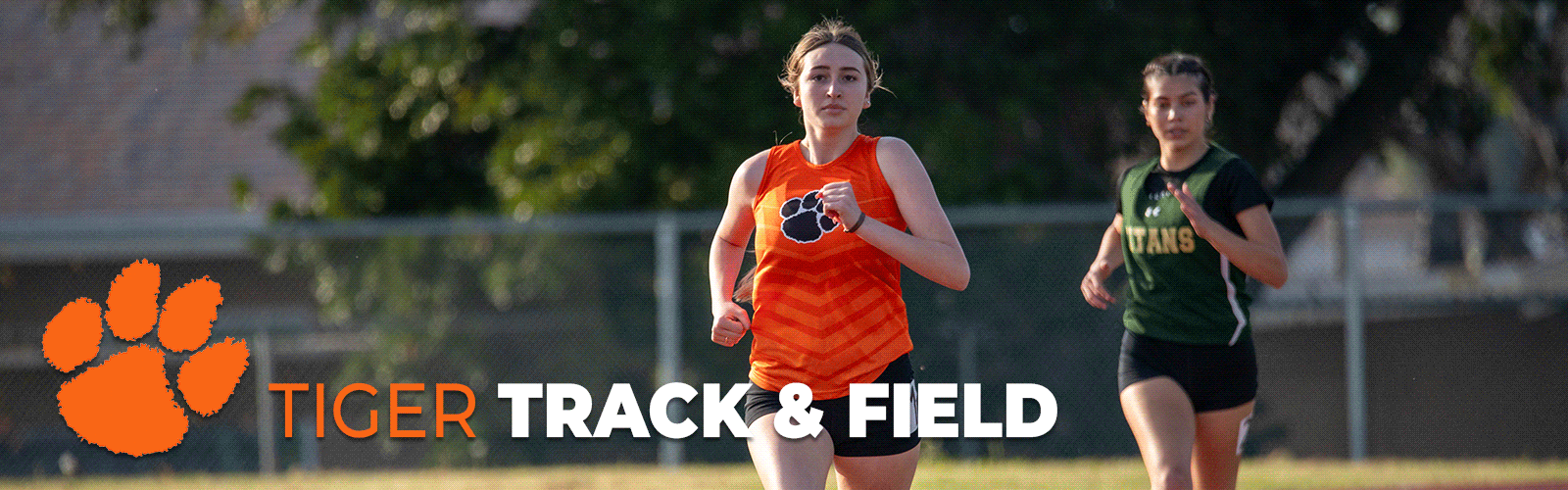 Track and Field Banner