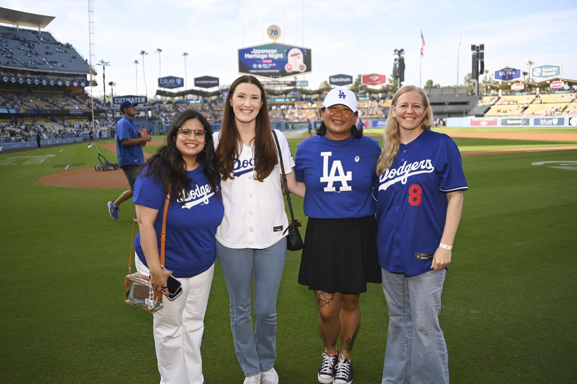 First pitch at Dodger Stadium for Teacher Appreciation Night 2025