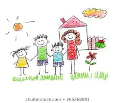 Clip art of kids together