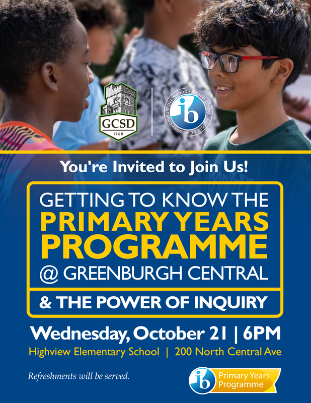 Getting To Know PYP at GCSD - ENGLISH