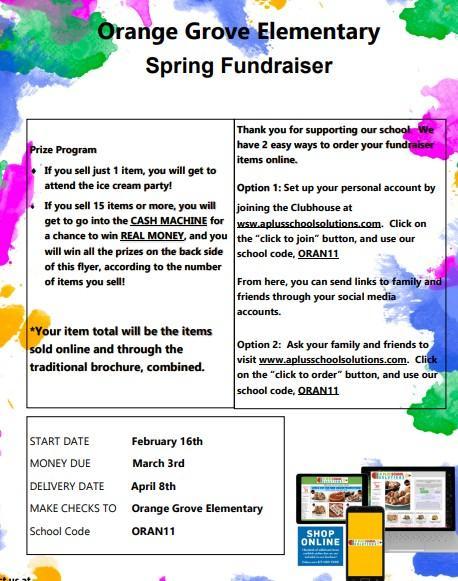 OGE Spring Fundraiser