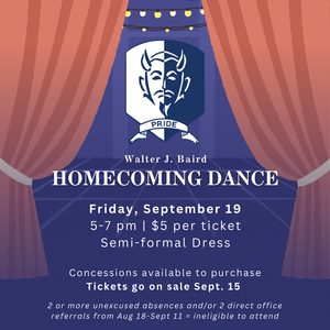 Homecoming Dance Poster
