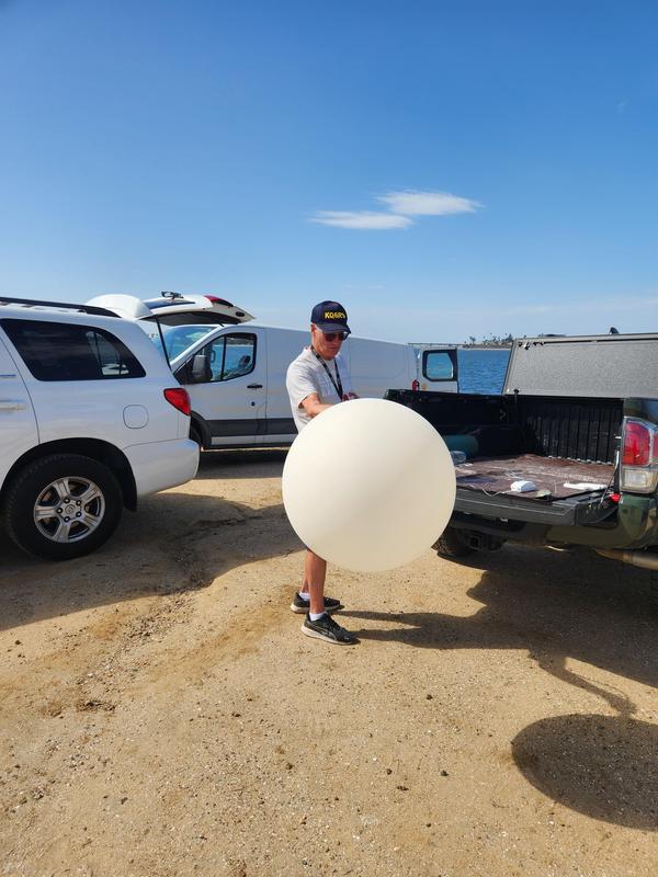high-altitude weather balloon