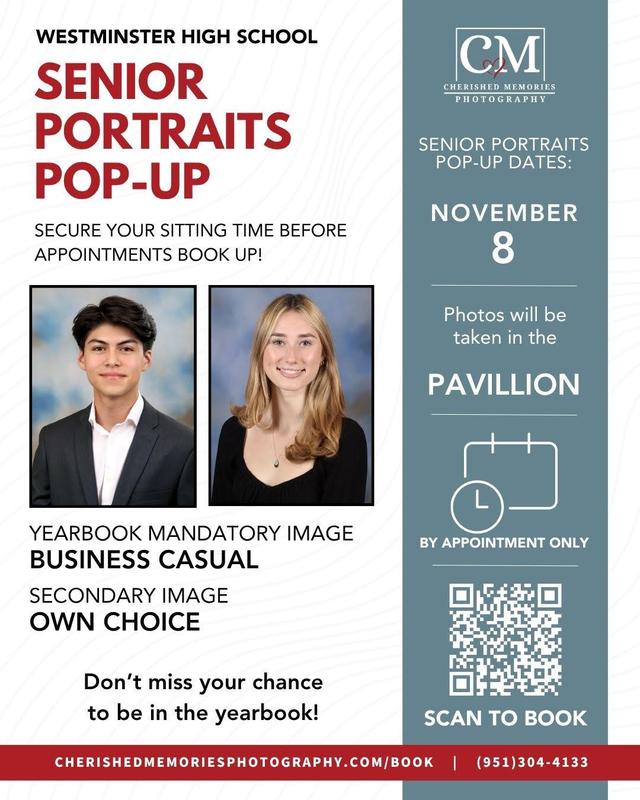 Class of 2026! Your Senior Portrait Pop-Up 📸