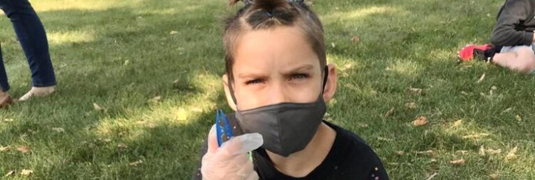 Scientist working on finding clues