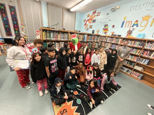 Christmas Grinch attendance gifts 2025, ms. Hernandez and Mr. Pacheco’s classes