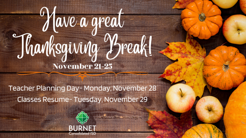 Thanksgiving Break Featured Photo