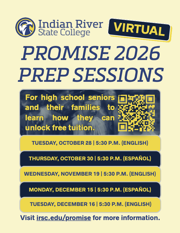IRSC Promise Program Prep Sessions