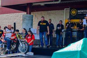 LaVergne High welding students chosen to convert Harley Davidson dirt track motorcycle