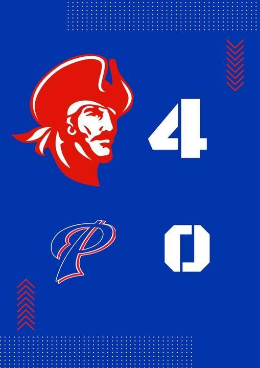 Your Lady Pirates opened the season with a 4 - 0 win over Pascagoula!
