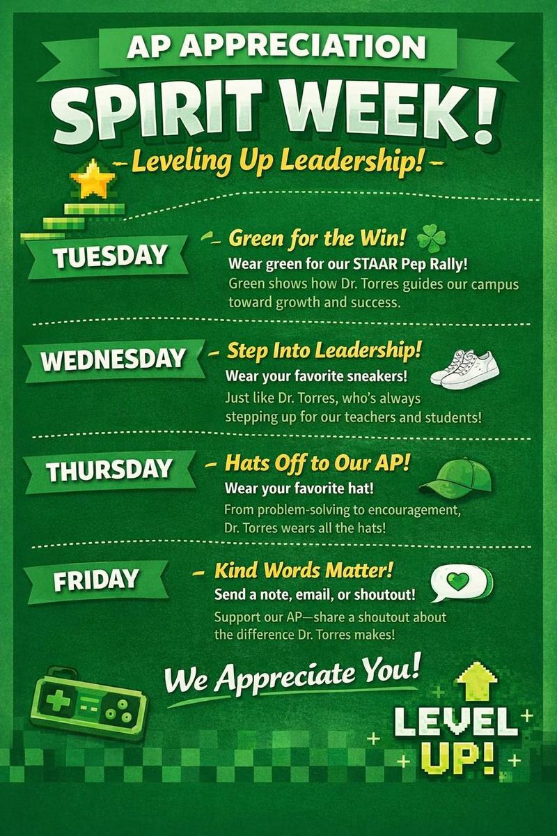 Information about Assistant Principal Appreciation week