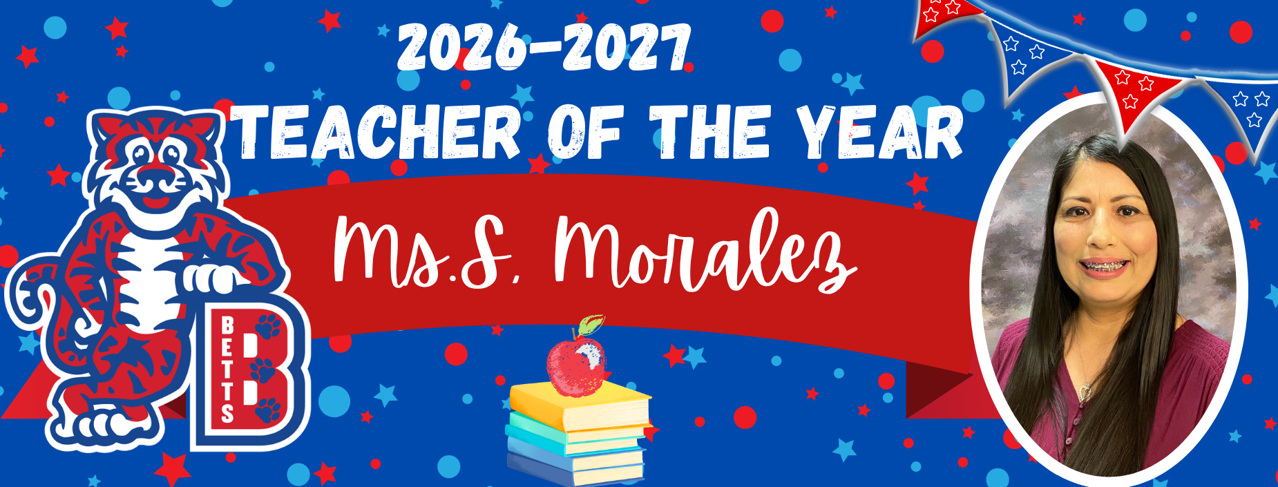2026-2027 Teacher of the year: Ms. S. Moralez