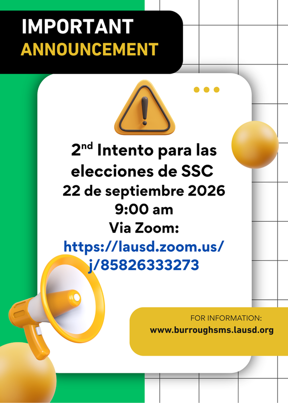 2nd Intento para las elecciones de SSC
