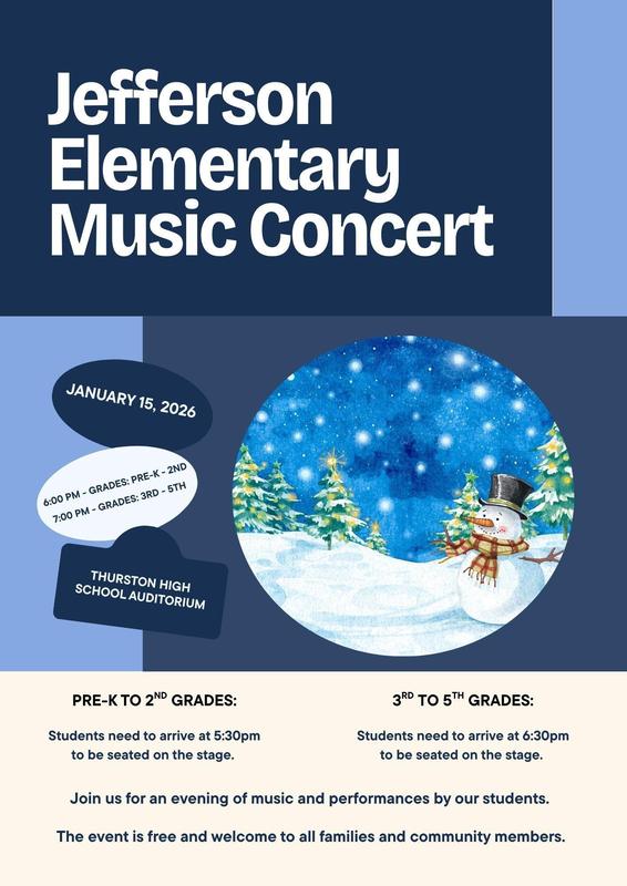 Music Concert info