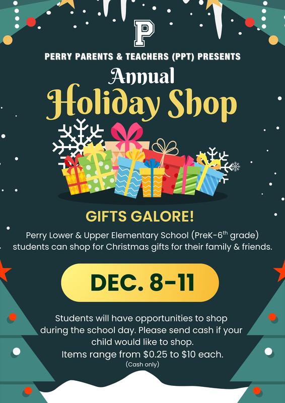 holiday shop ppt perry schools elementary 2025